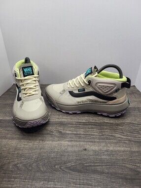 Vans MTE Crosspath Mid Shoes Women's Size 7.5 Natural Beige New